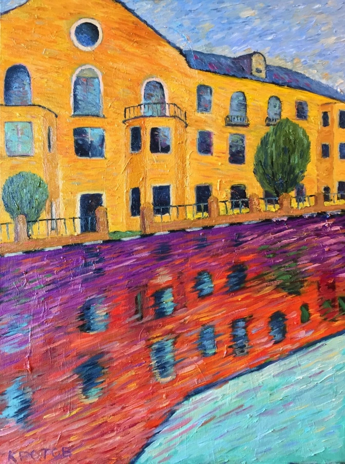 Impression in lemon light