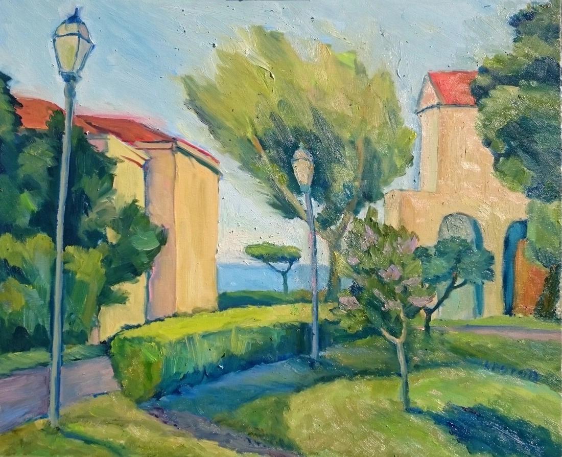 Urban landscape. Massa Lubrensa