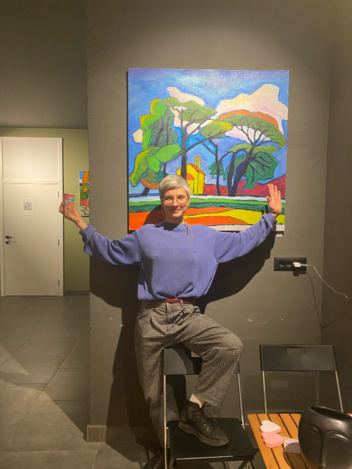 in the sergey krotov exhibition 2023
